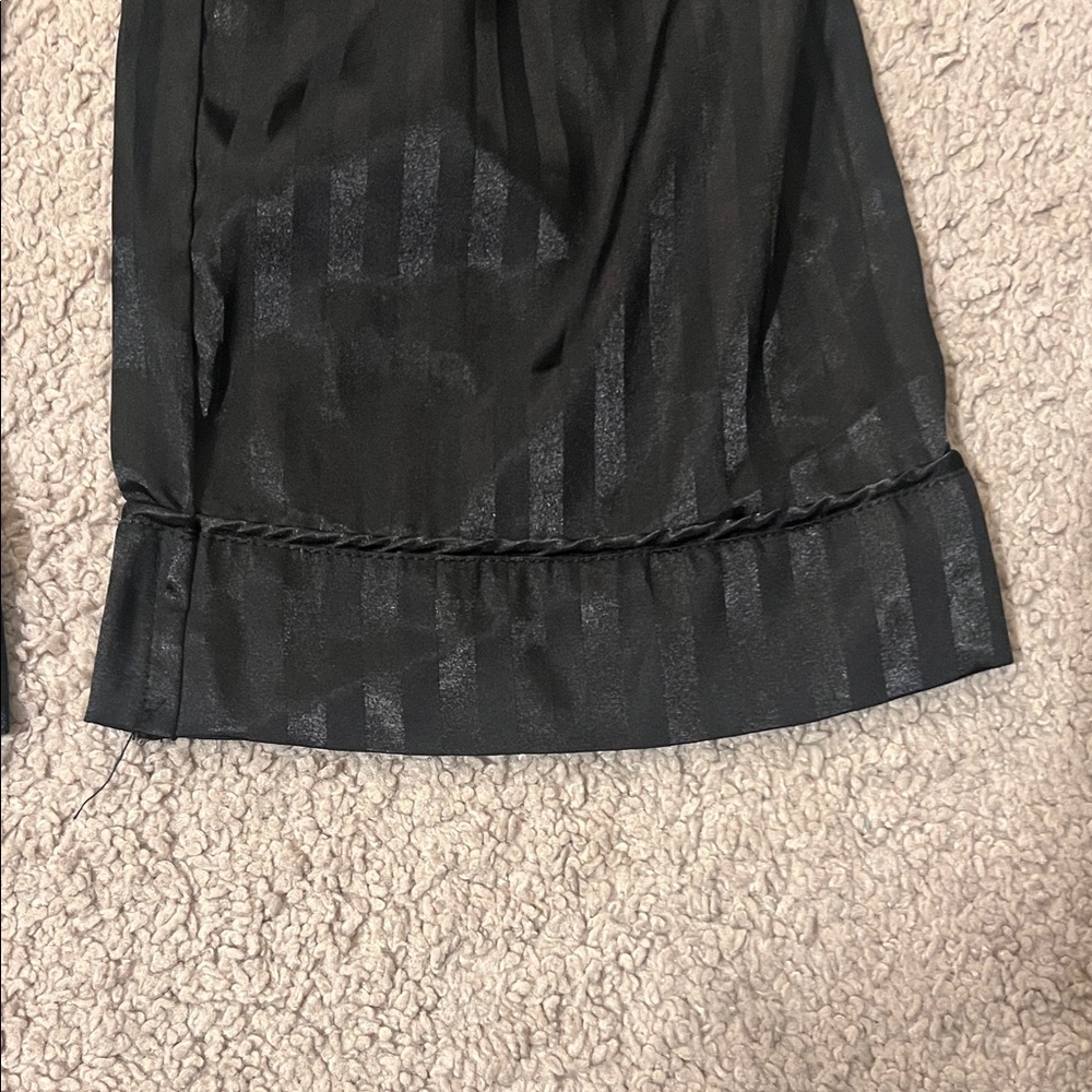 Black Striped Pajama Set - Picture 6 of 15